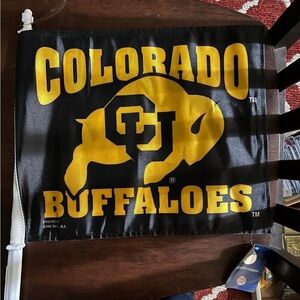 University of Colorado Buffaloes car flag